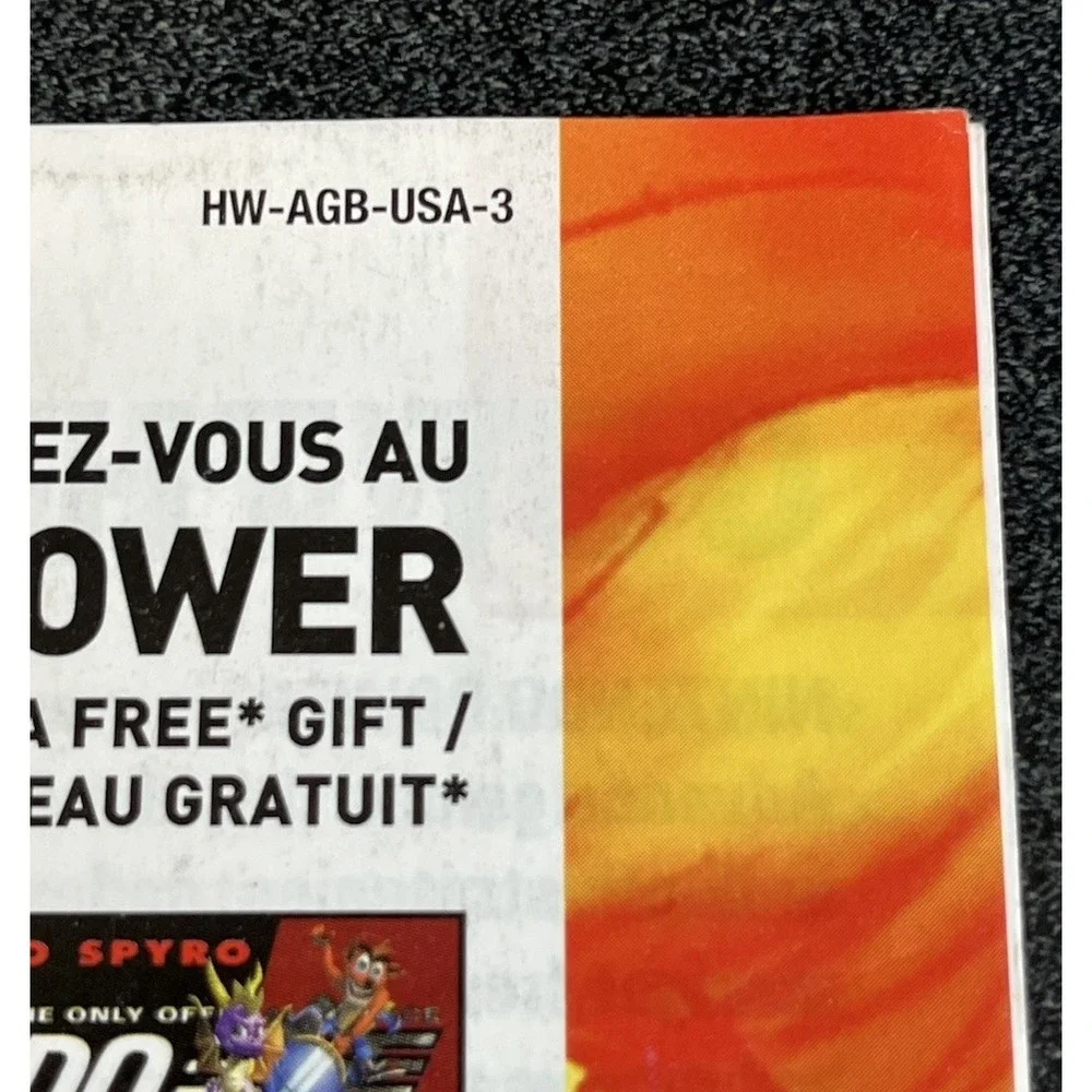 Nintendo Power Magazine Subscription Insert Only HW-AGB-USA-3